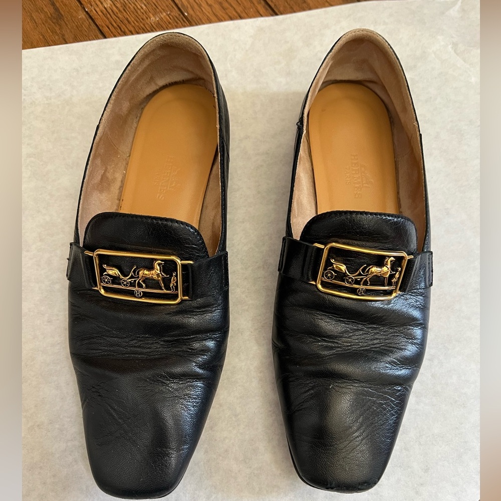 Authentic Hermes women loafers 36 (U.S. 6)